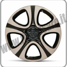 KIT CERCHI IN LEGA DA 18” BICOLORE BEIGE E BRONZO OPACO